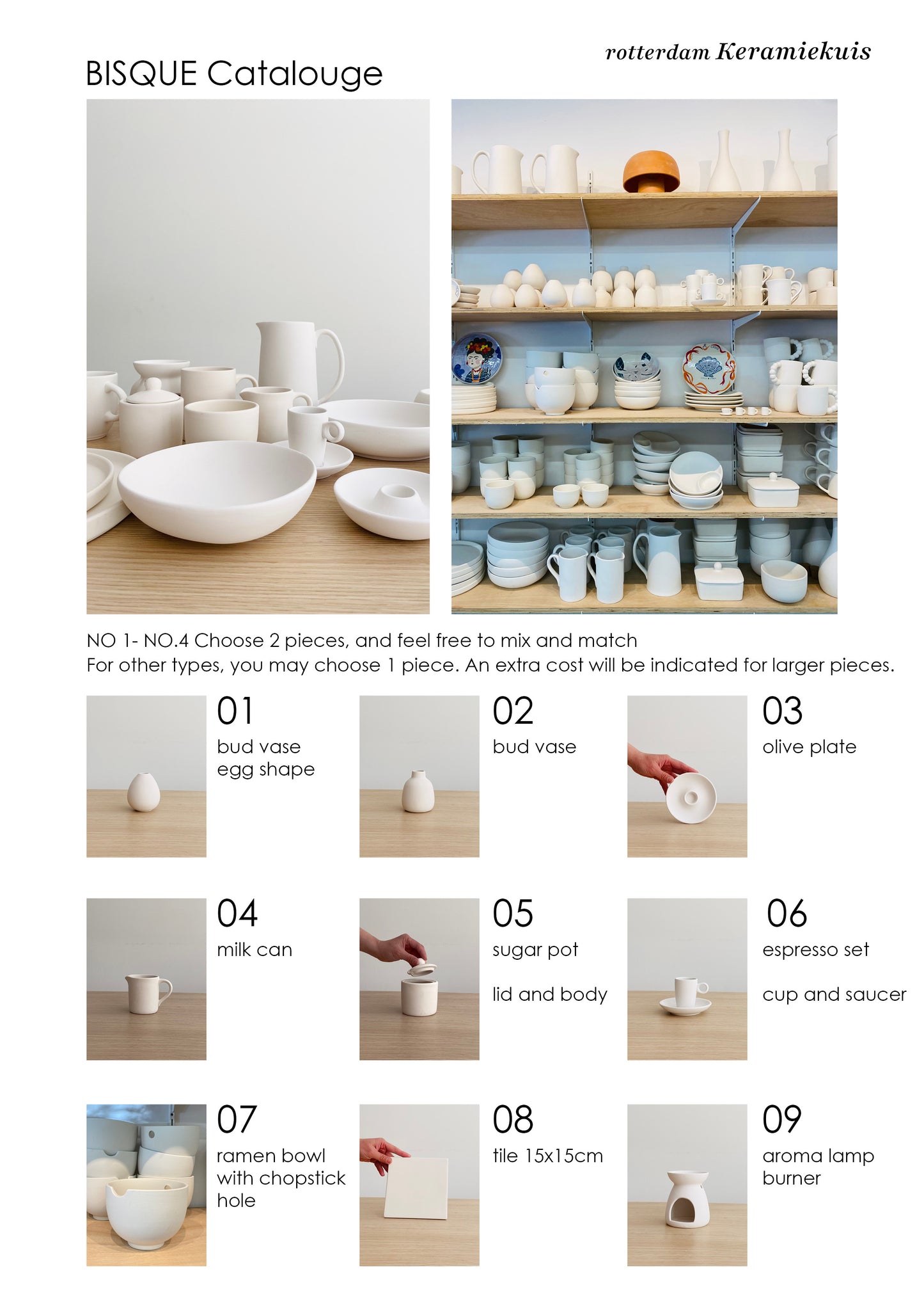 Pottery Painting Cafe / Keramiek Schilderen