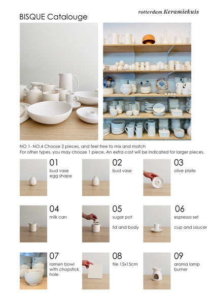 Pottery Painting Cafe / Keramiek Schilderen