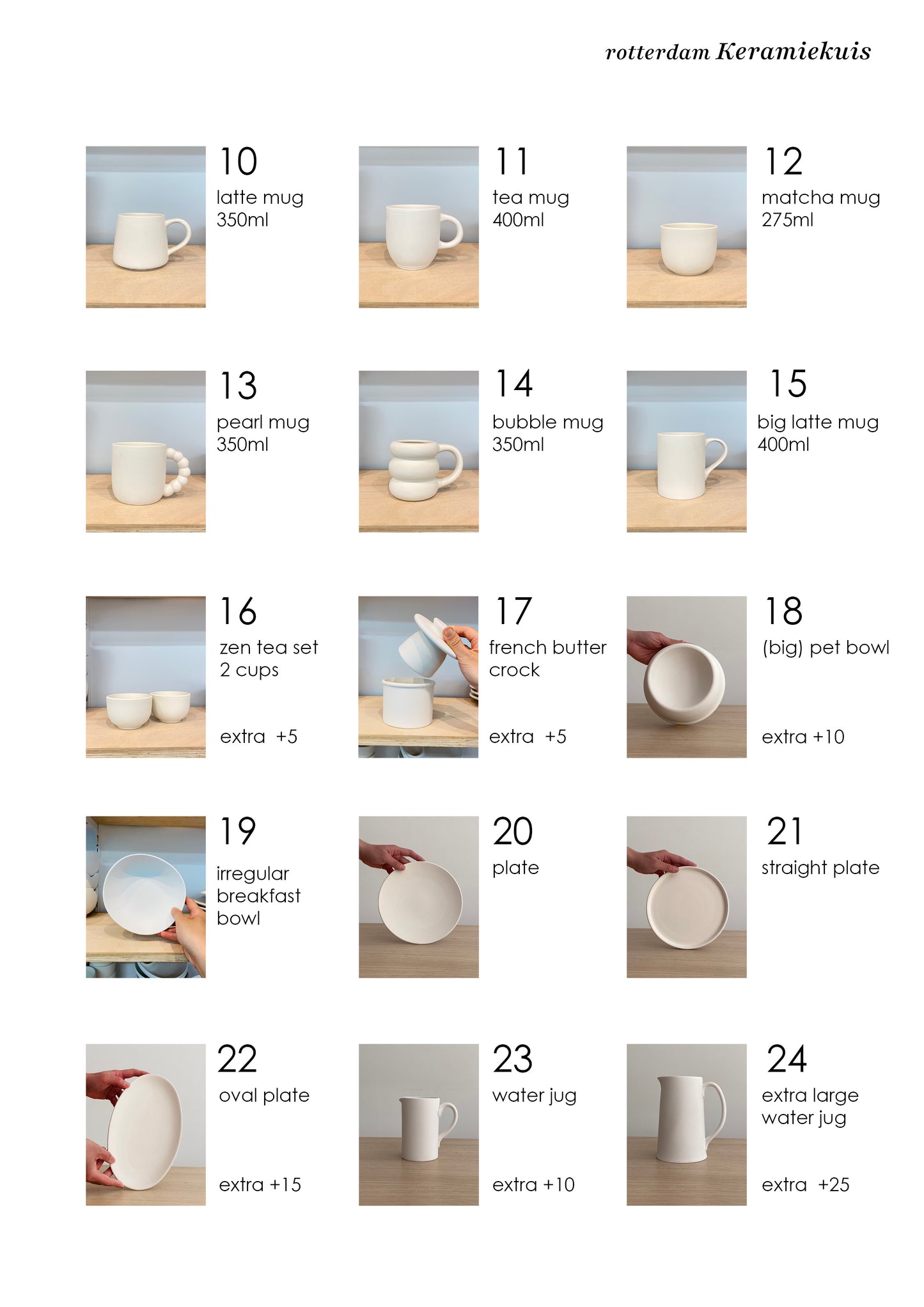 Pottery Painting Cafe / Keramiek Schilderen